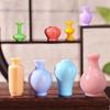 Small Flower Vases Micro-landscape Porcelain Vases Resin Models Small Ornaments Scene Props