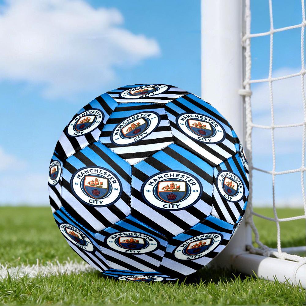 City Football Club Printed Size 5 Soccer Balls, High-Quality, Anti-Slip, Protective Football, A Unique Gift , Birthdays, Christmas Gifts
