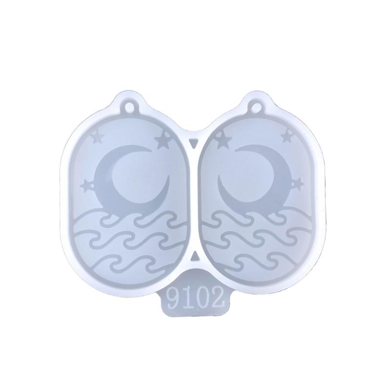 30 Styles Combined Earring Combination Ornament Molds Irregular Earrings Epoxy Jewelry Mold Resin Casting Pendant Mold for Diy