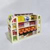 Doll House Mini Simulation Supermarket Shelves Drink Food Play Snacks Play Home Toy Model