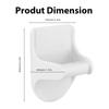 4/8Pcs Wall-mounted ABS Spray Bottle Holder Space-saving Easily Install Spray Bottle Holder for Smooth Surface Kitchen Bathroom