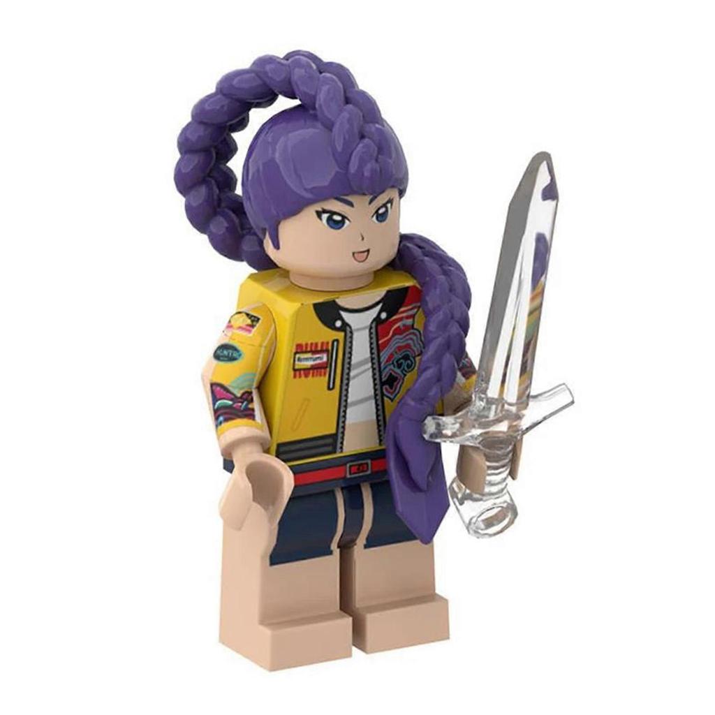 KPop Demon Hunters Action Figures - Rumi, Mira & Zoey Collectible Minifigures, Building Blocks for Fans, Perfect Birthday Gifts