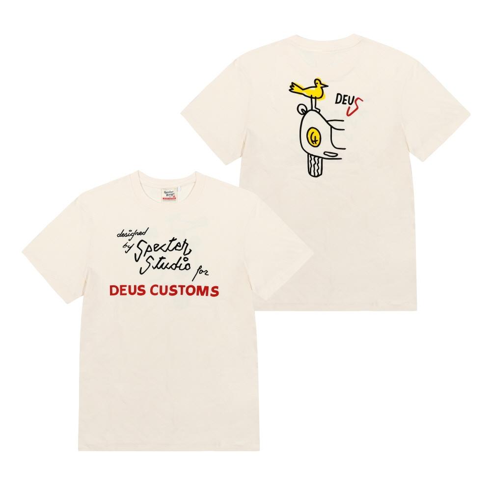 DeuS Ex Machina Men S T ShirT SpecTer Rare birdS Dmf241540a