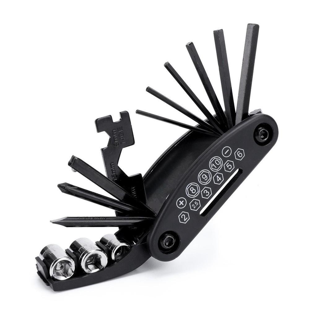 Clé multifonction pour VTT, tournevis, outils de réparation de moto, 16 en 1