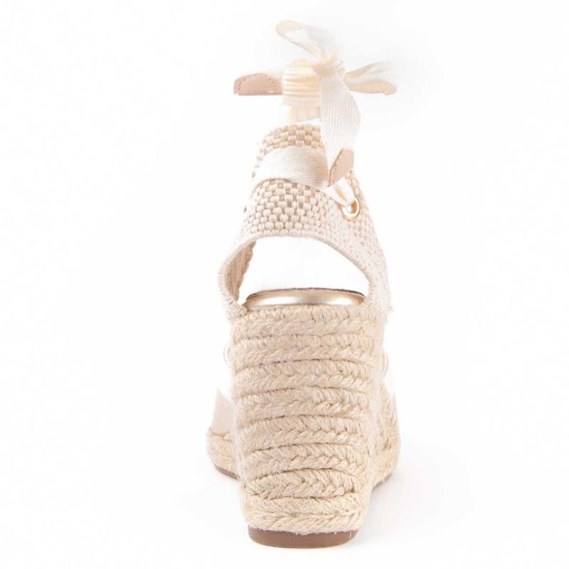 Alpargata De Cuña Para Mujer. Montevita Balenci2 102903