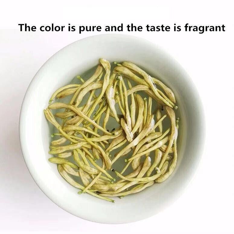 250g/500g Traditional Health Herbs Honey Suckle Dried Herbal Tea Honeysuckle Tea