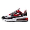Кросівки Air Max 270 React Чорний Залізний Сірий Університетський Червоний Повсякденне взуття CI3866-002