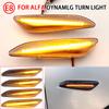 2Piece Flowing Dynamic LED Side Marker Blinker Light For Alfa Romeo 156 147 Fiat Tipo Egea 356 Lancia Delta 3 Chrysler Ypsilon