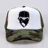 Gangster California Mask Baseball Cap Unisex Women Mesh Trucker Caps Casual Adjustable Snapback Hat