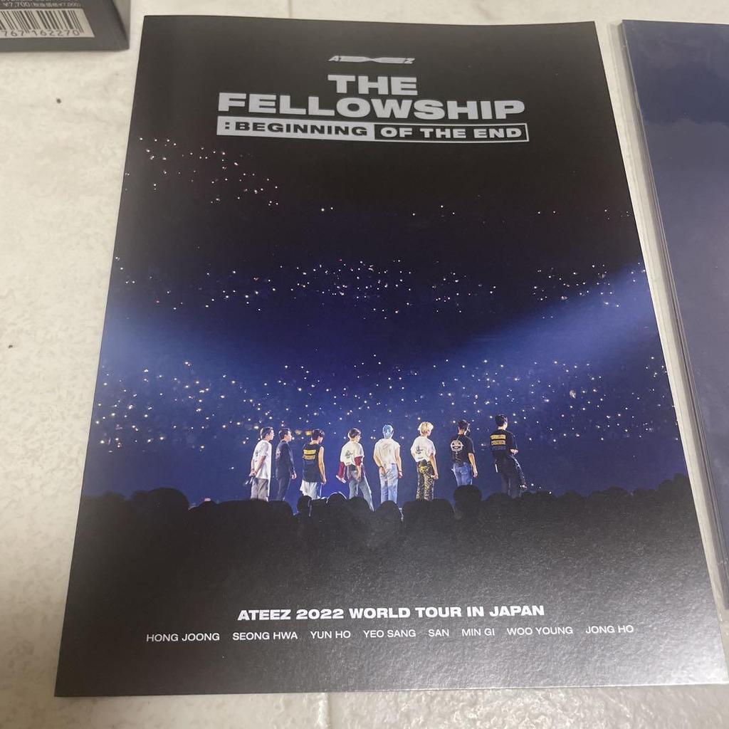 [USED] Final price reduction ATEEZ THE FELLOWSHIP JPAN2022DVD
