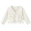 TONGTAI Girls' V-Neck Knit Cardigan