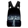 Classic Novelty Cool Maze Pattern Notebook Backpacks Pupil School Bags 3D Print Oxford Waterproof Boys/Girls Laptop Backpacks