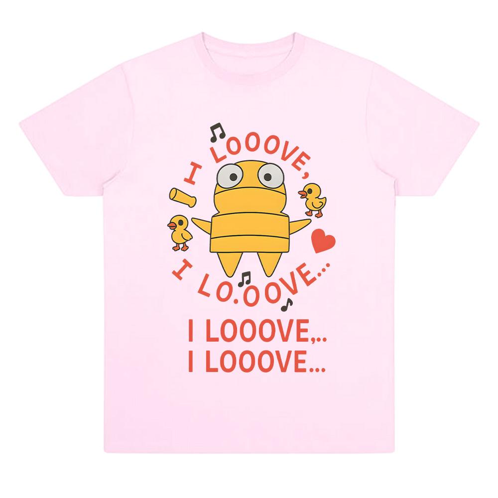 I Love R.E.P.O. Game T Shirts Unisex Trend Tee  Cotton Crewneck Funny Y2k Clothing Women Men Comfort Tops