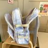 Tie-Dye Print Backpack Boys Girls Schoolbag Large Capacity Backpack