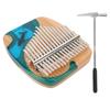 Kalimba Thumb Piano Whale 17‑Key Music Instrument with Sticker for Children Beginner
