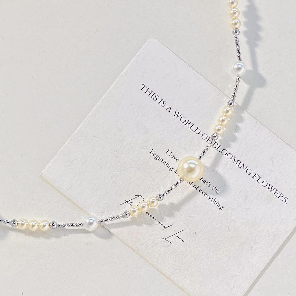 Vintage High Quality Mixed Color Artificial Crystal Necklace Necklace Sweater Chain