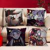 Der Freak Circus Pierrot Kissenbezug Toon Geschenk Kissenbezug Schlafzimmer Zuhause Sofa Stuhl Sitz Dekor Kissenbezug