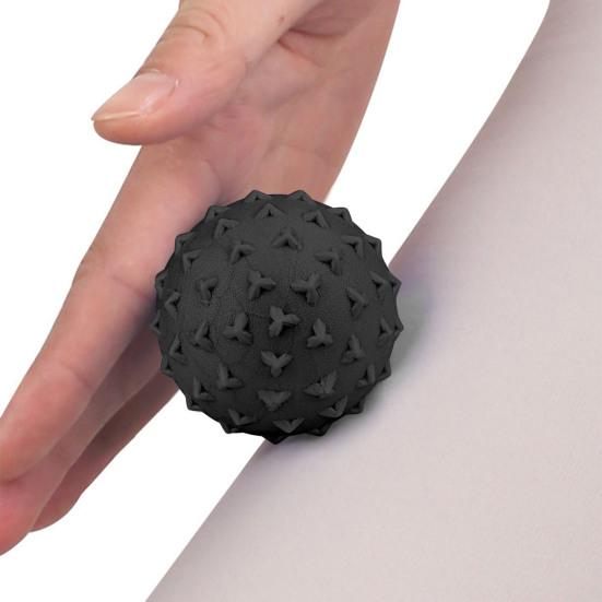Massasjeball Yoga Fascia Ball Kompakt størrelse Bærbar Skulder Nakke Ben Smertelindring Muskelavspenning Massasjeball
