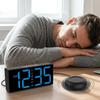 Super Loud Vibrating Electronic Alarm Clock Adjustable Brightness Table Clock  Student