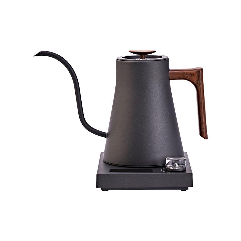 Cafetière à filtre intelligente avec contrôle de température, bec verseur fin isolé et long - Bouilloire électrique tout-en-un