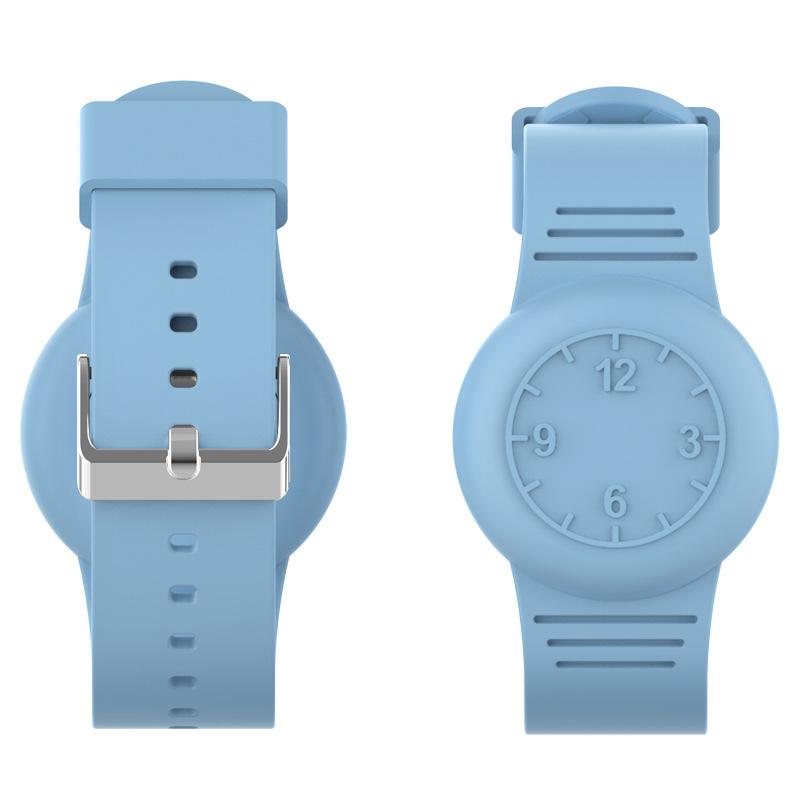 Waterproof Tracker Strap For Apple Airtag Holder Kids Silicone Bracelet For AirTags Watch Band Child Wristband Tracker Accessory