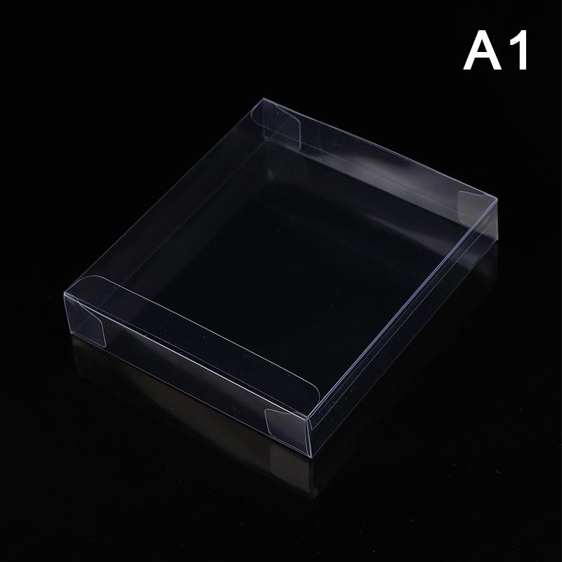Transparent PET Protective Cover For PS1 DC SS 3CD 4CD Game Card Plastic Storage Display Box Collection Case Gaming Accessories