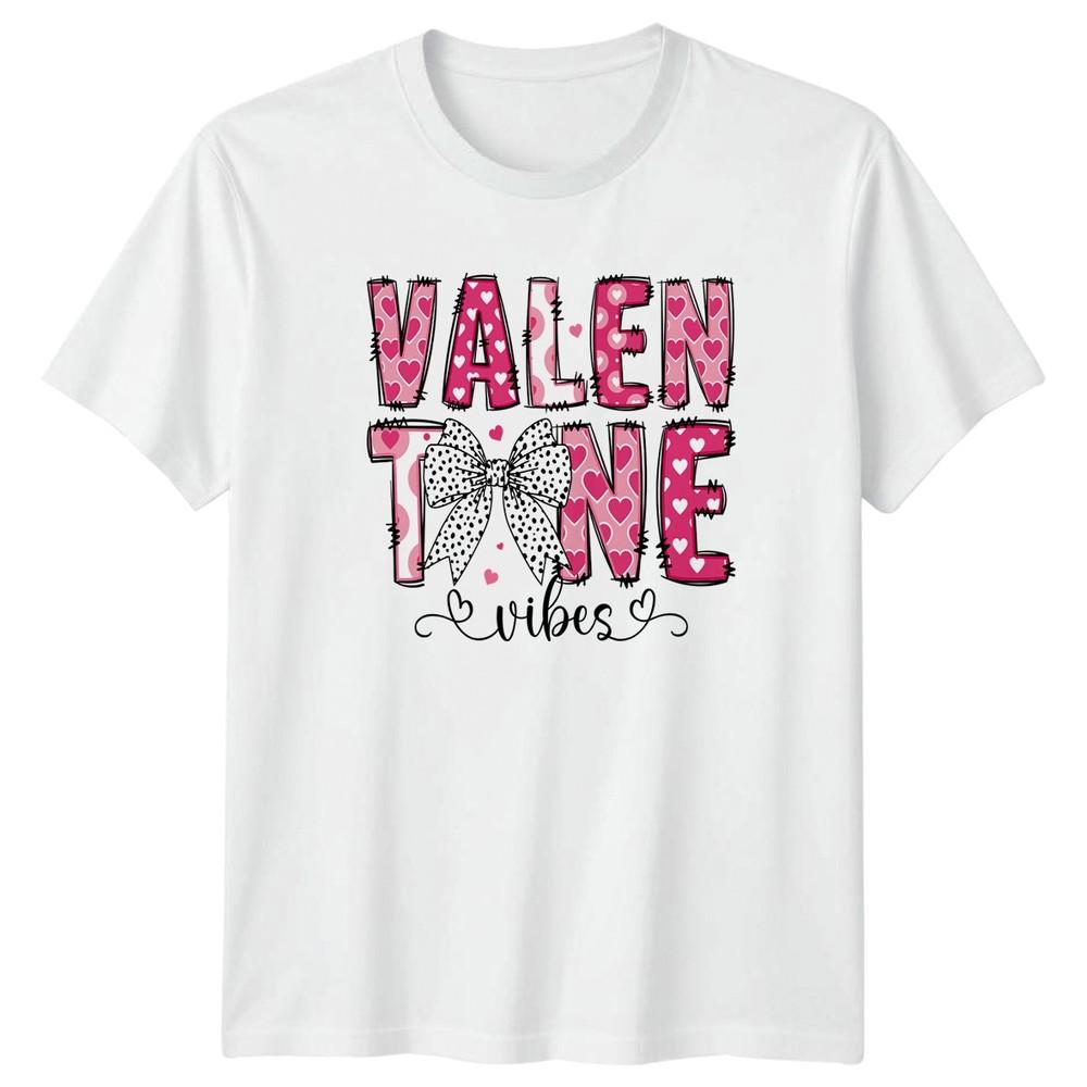 Valentine Vibes Unisexs TShirt Valentines Day Love Holidays S