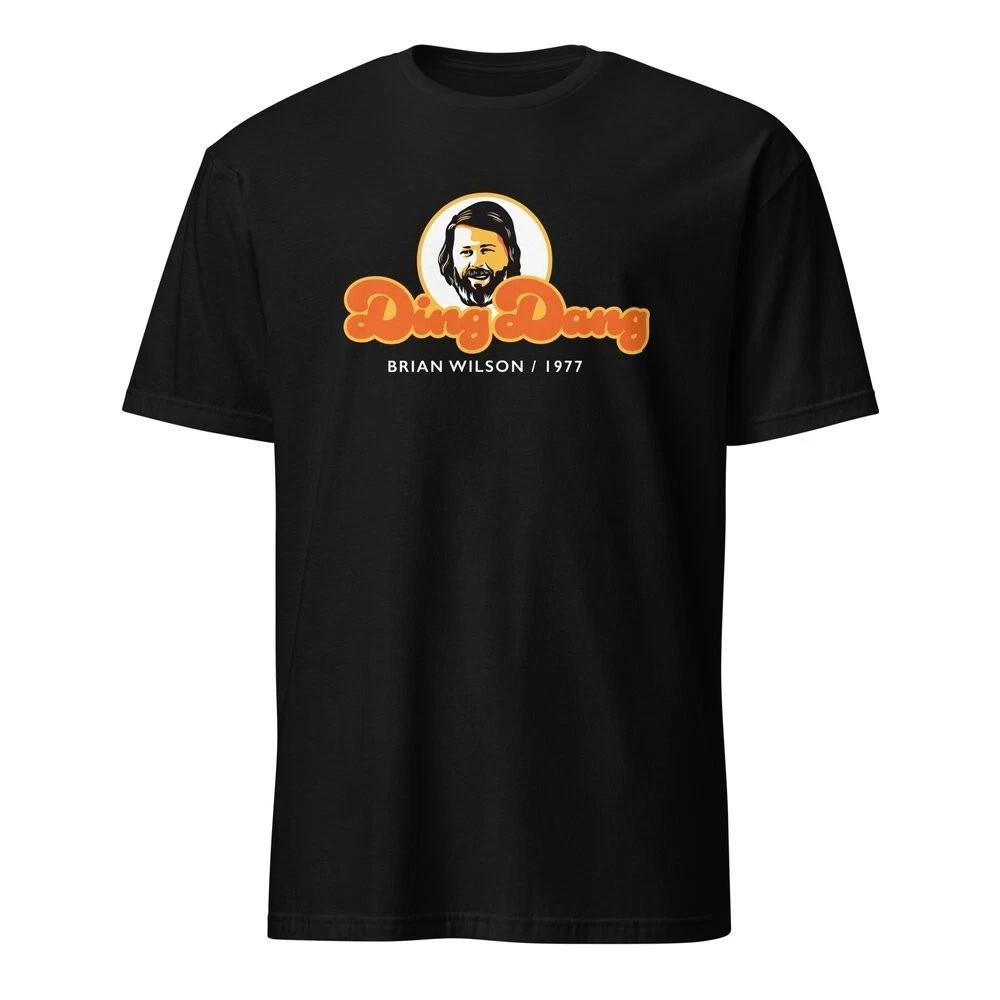 Brian Wilson Ding Dang Heavy Cotton Black T Shirt TR461 S