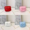 Girl Butterfly Knot Bright Shoulder Bag Lightweight Casual Purse Daily Outings