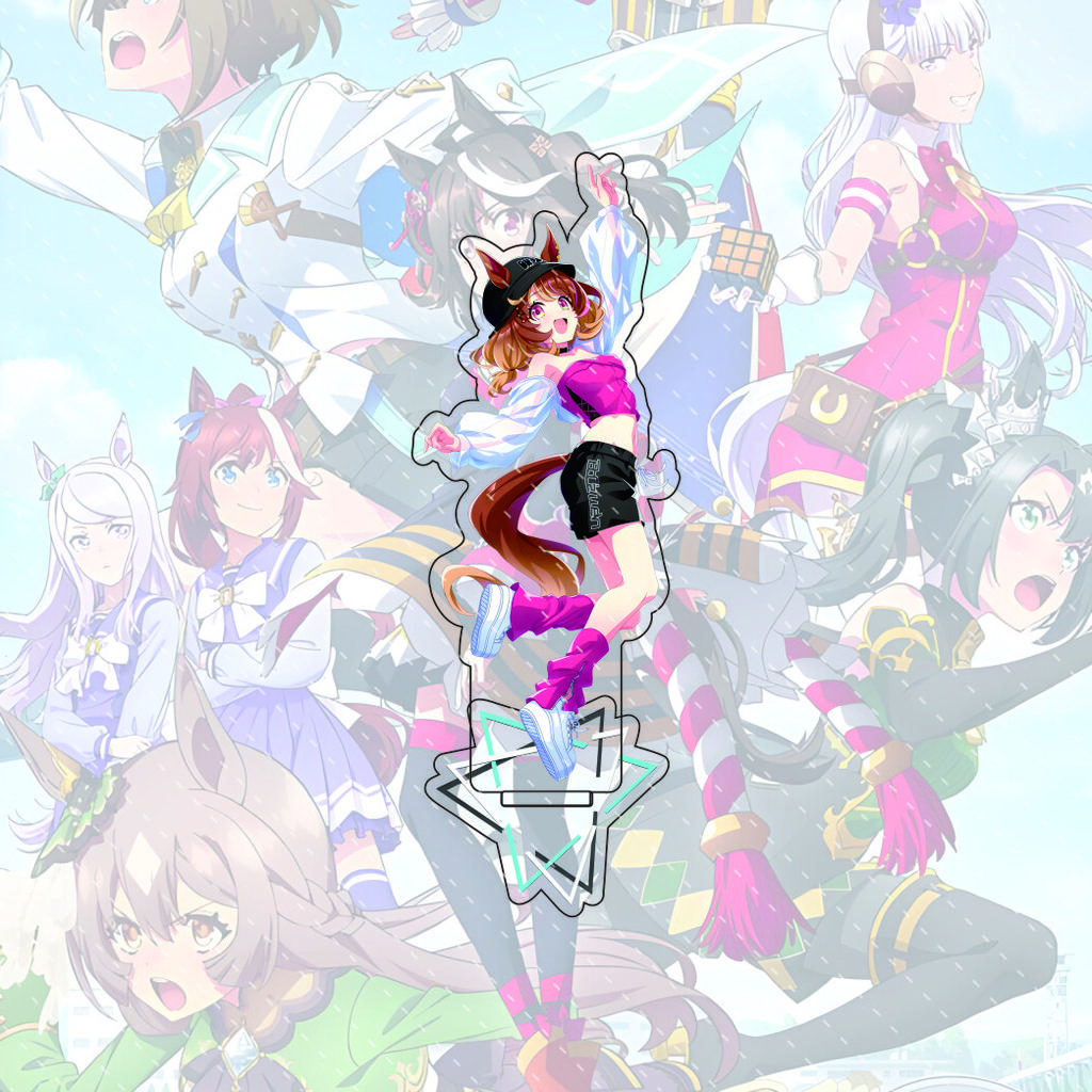Game anime Pretty Derby 15 cm acrylic stand figure standing model multiple theme series desktop decoration gift