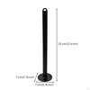 Loading Pin Vertical Rod Solid Steel Weight Disc Holder for Athletes, Climbers, Strength