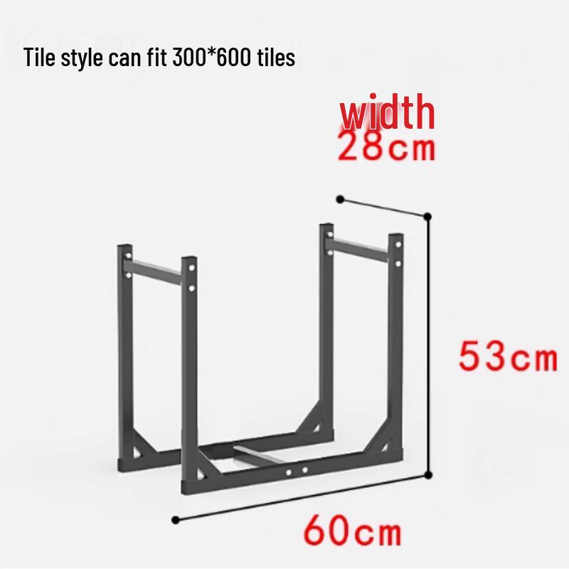 U-förmiges Fliesen-Display-Rack mit großer Kapazität für gesinterte Steinfliesen 750*1500 & Bodenfliesen 600*1200