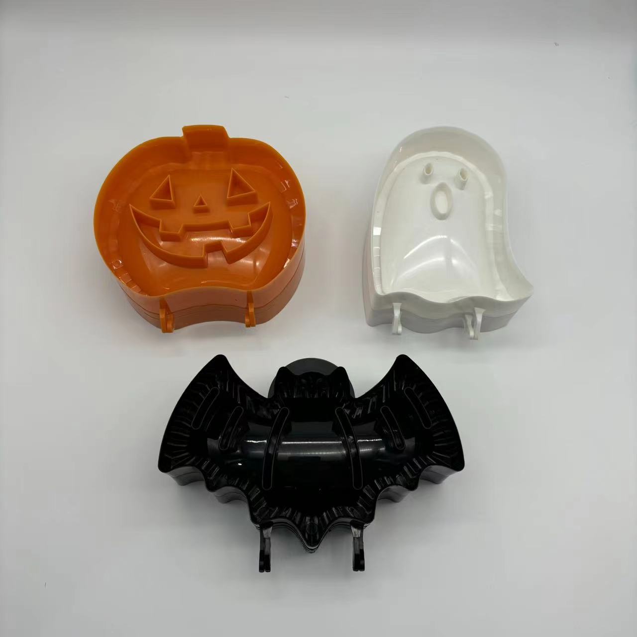 

3 шт. Хэллоуин Выпечка Ручные формы Тесто Яблочный пирог Формы для выпечки печенья Форма для пресса для пирога Форма для изготовления Тыква Привидение Летучая мышь Формы
