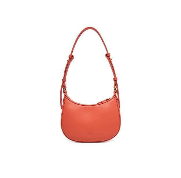 Сумка PINKO Half Moon Baby PE 25 PLTT 103538 A0F1 Koralowy