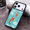 Japanese Koi Fish soft Phone Case for iPhone 17 16 15 Pro Max Air 14 13 12 11 Plus Shockproof Cover