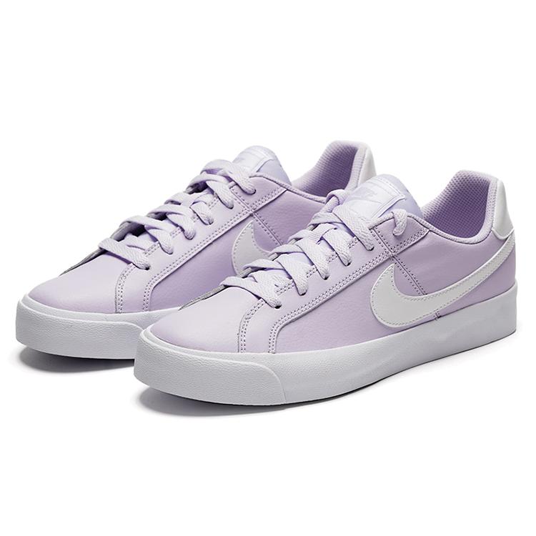 Nike Court Royale Ac 'White Purple' Women's (Unisex) Skate Shoes AO2810 501