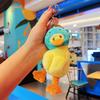 Mini Lovely Plush Duck Head Keychain Shark For Birthday Party Gift To Friends