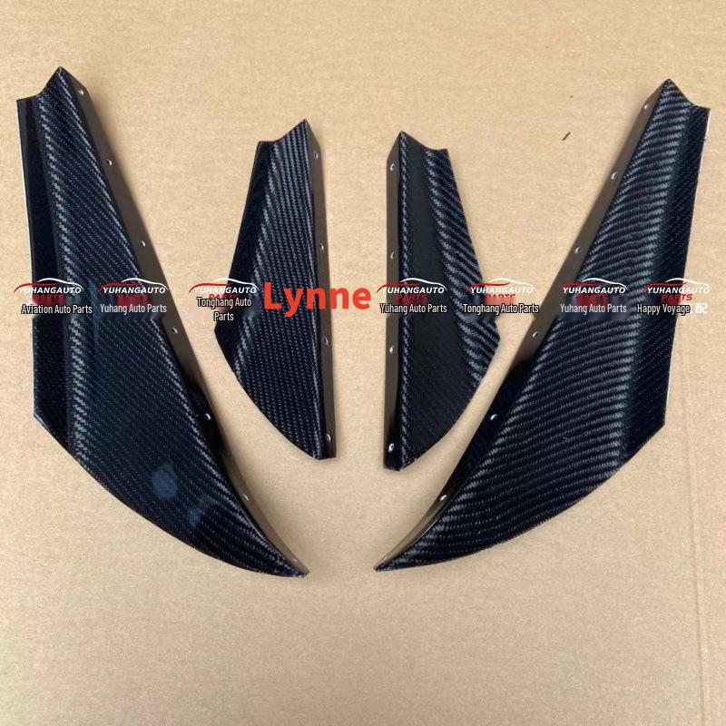 

Honda Civic EK9 Type-R Carbon Fiber Front Bumper Wind Deflector Spoiler Add-on Yes чёрный