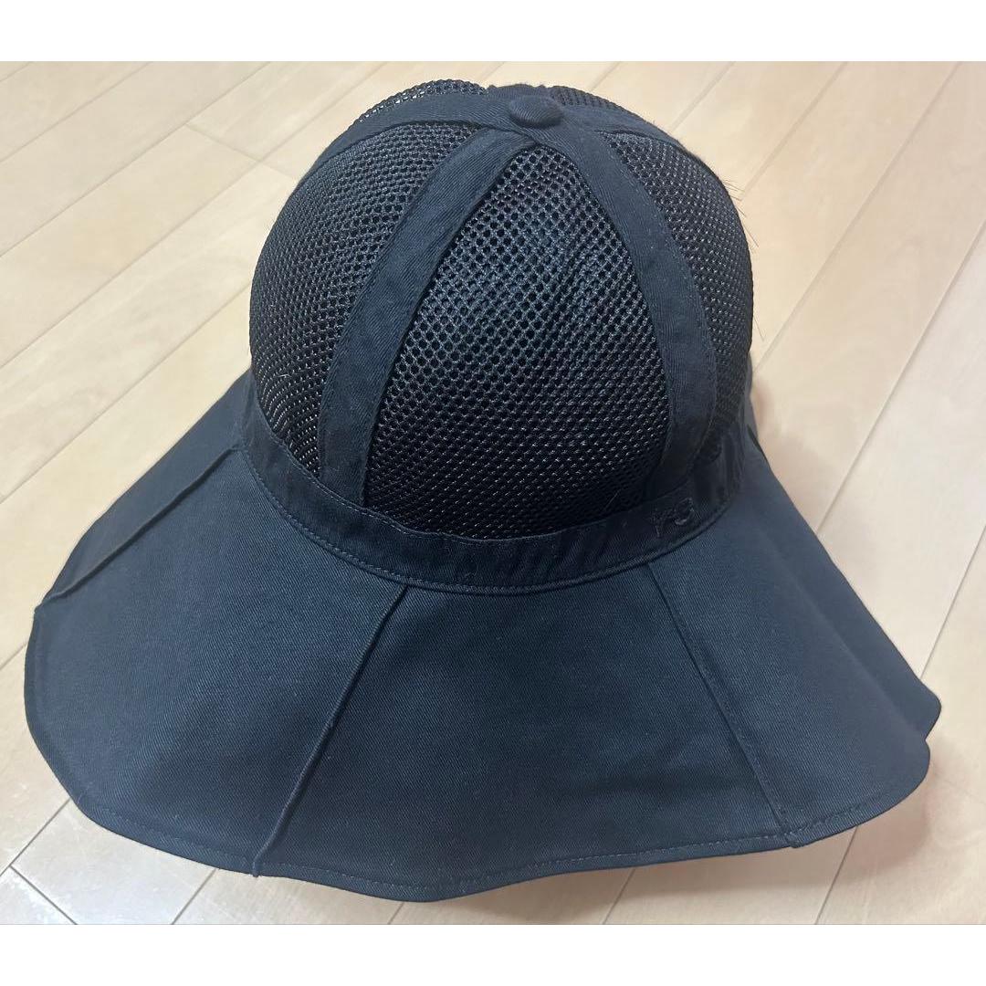 Used Y-3 adidas hat/L size/black/ladies