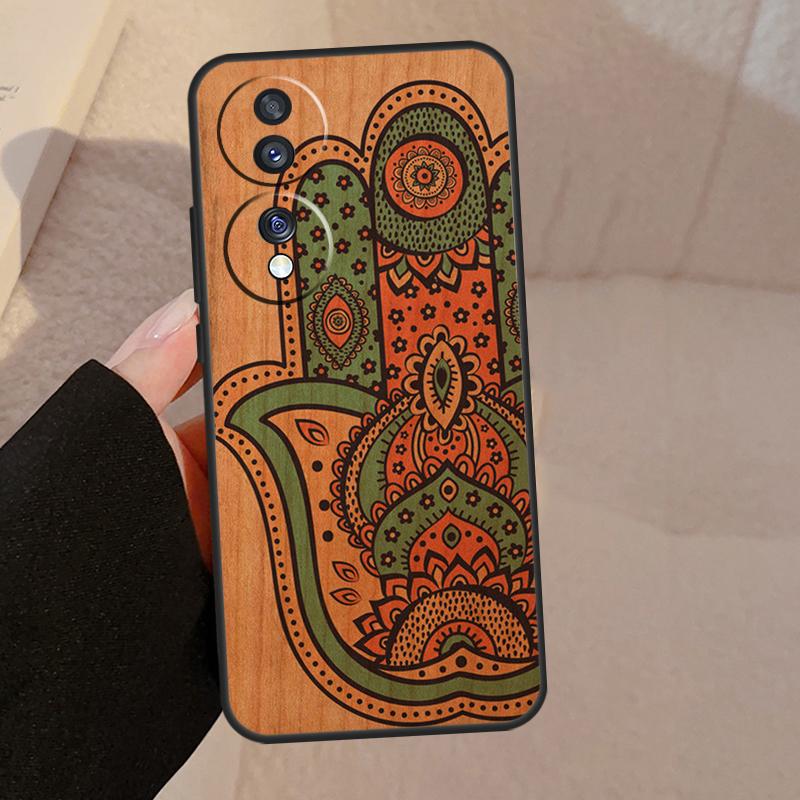 Wood Pattern For Honor 90 70 50 Lite Magic 5 Pro 8X 9X Phone Case For Honor X8a X9a X7a X6a X9 X7 X8 X9b