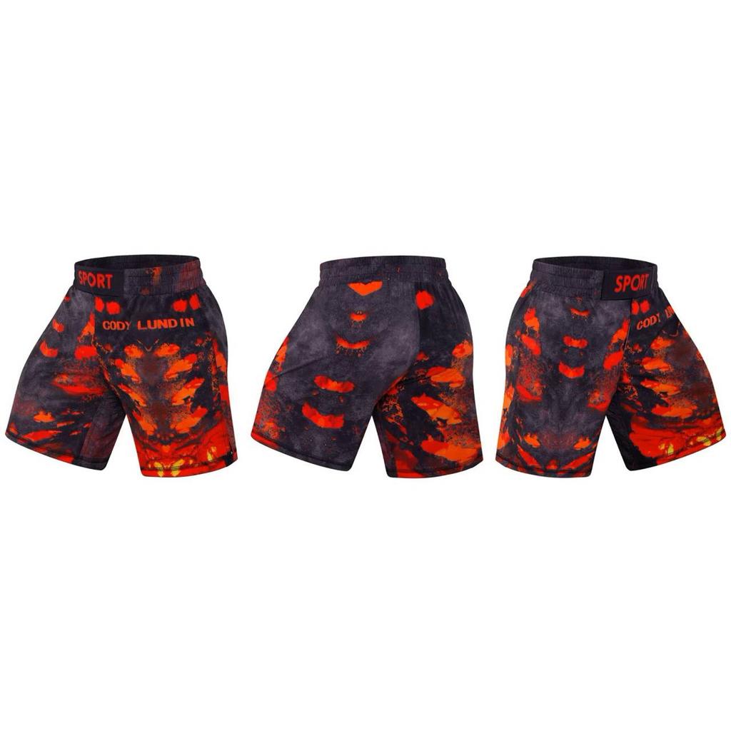 MMA Muay Thai Kickboxing Boxing Shorts Mixed Martial Art UFC Boxer Unisex Men Women Pants Fighting Fitness Gym Training Sport Workout