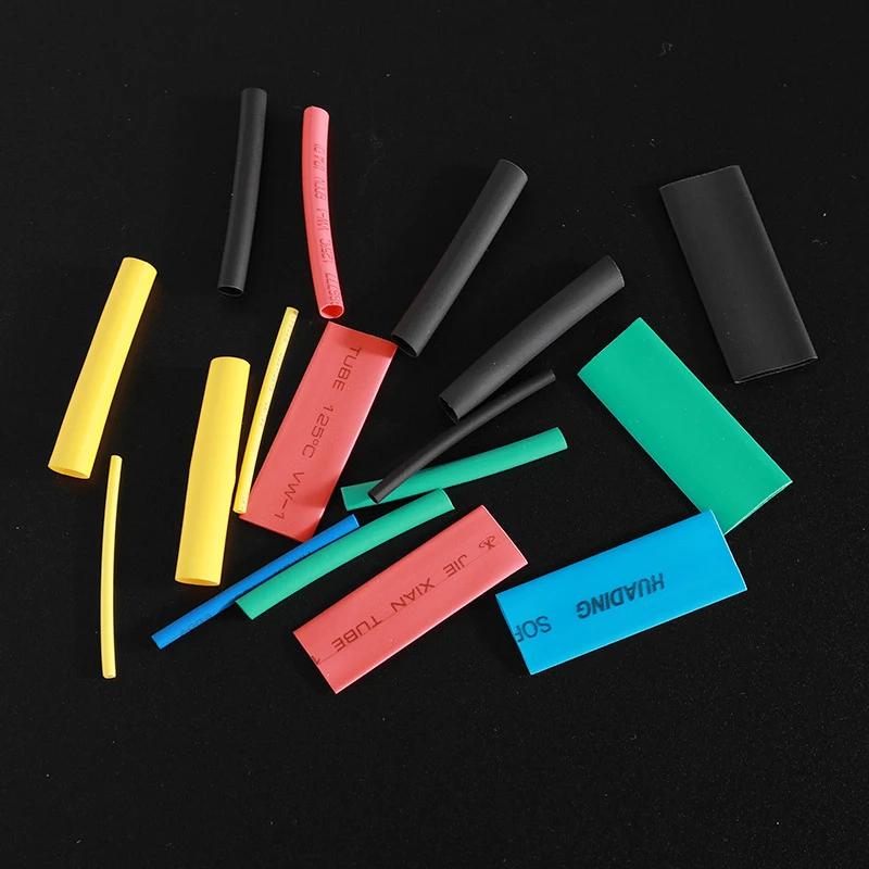 280 шт., автомобильный разъем для проводов, термоусадочная трубка в ассортименте, термоусадочная трубка из полиолефина, мотоциклетный провод, изолированная трубка с оплеткой