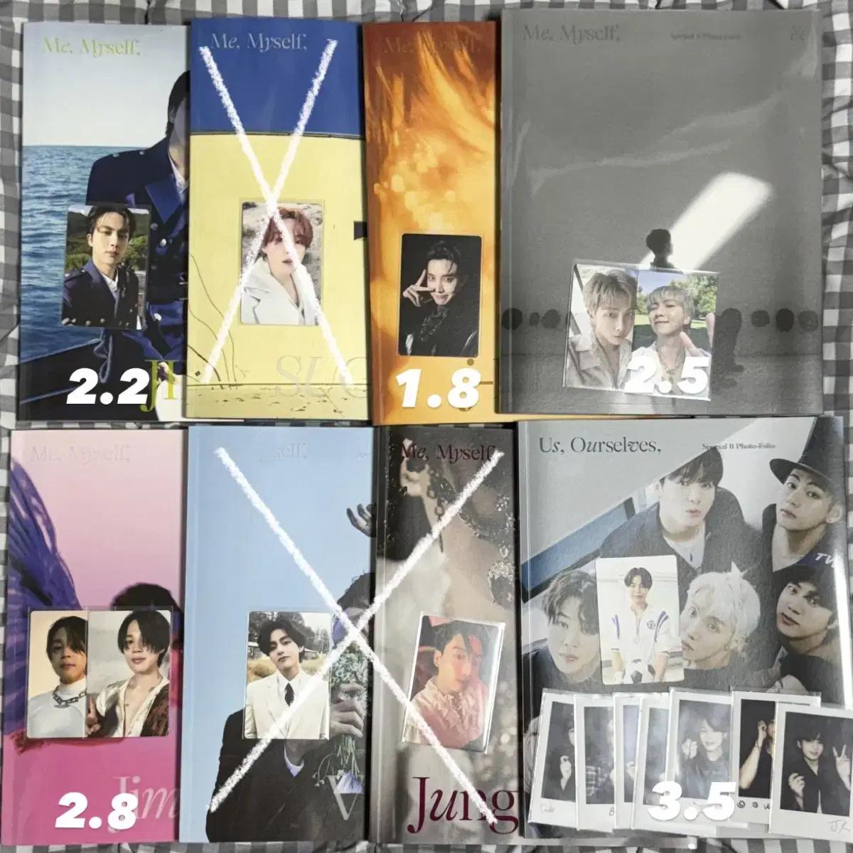 

BTS Фотокнига Special 8 Photo-folio Me Photocard Sell