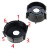 Set of 2 Blender Replacement Part Universal Juicer Base Juicer Bottom Base Plastic Texture for Blender Mixer