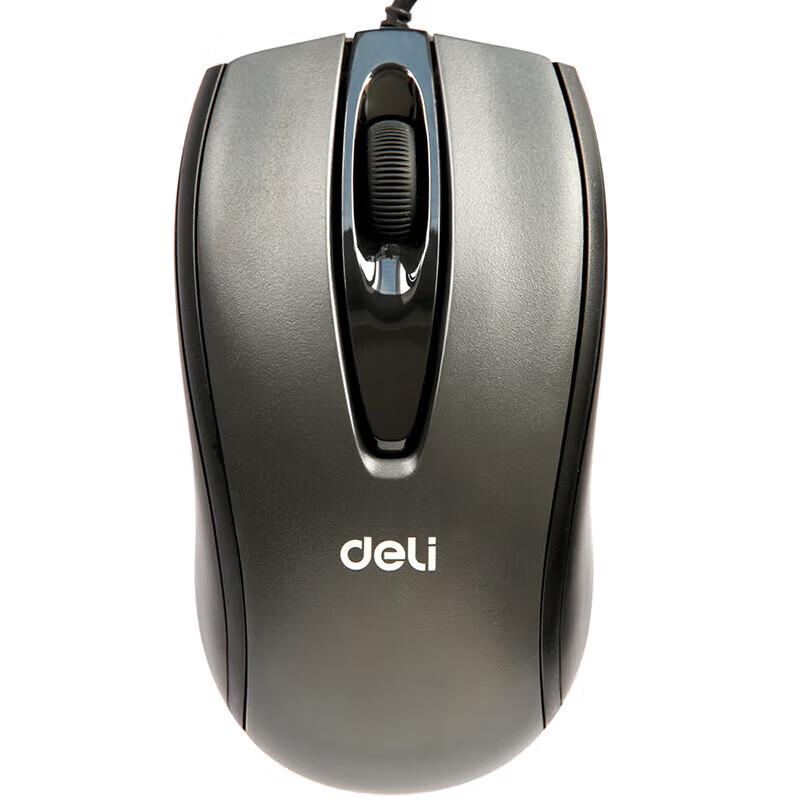 

Deli Ergonomic Silent Wired USB Office Mouse