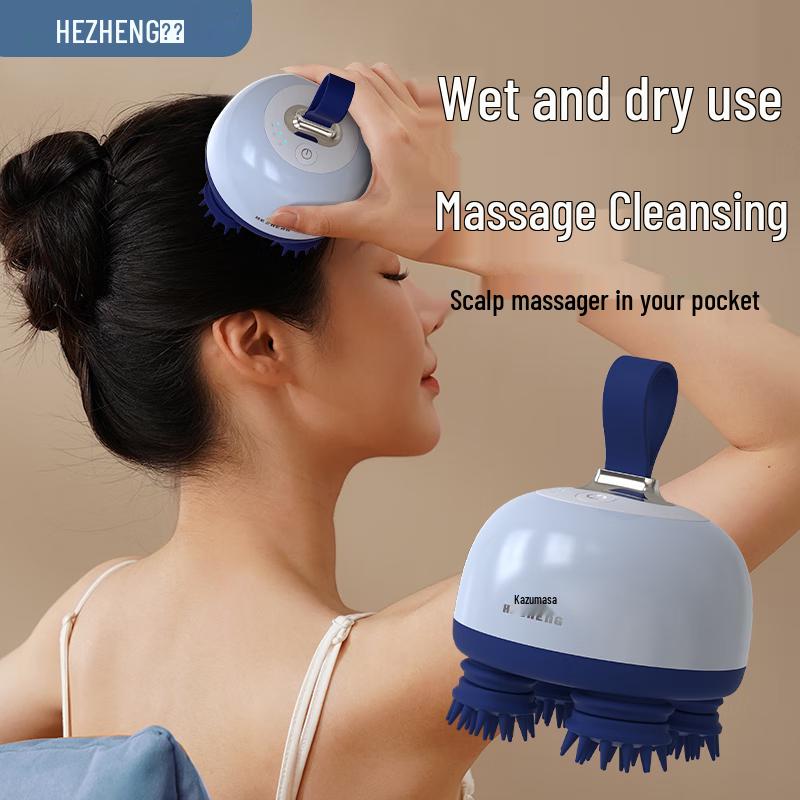

HEZHENG Wireless Octopus Head Massager