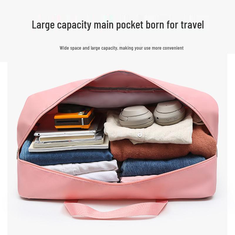 Foldable Travel Duffel: Large Capacity Crossbody Bag for Business Trips