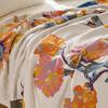 Four-layer gauze towel quilt, 100% cotton, vintage, Magpie