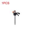 1-10pcs 4inches Woodworking Clamp F-Type Nylon Quick Clip Woodworking Hard Grip Release Squeeze Ratchet DIY Hand Tool Kit Gadget