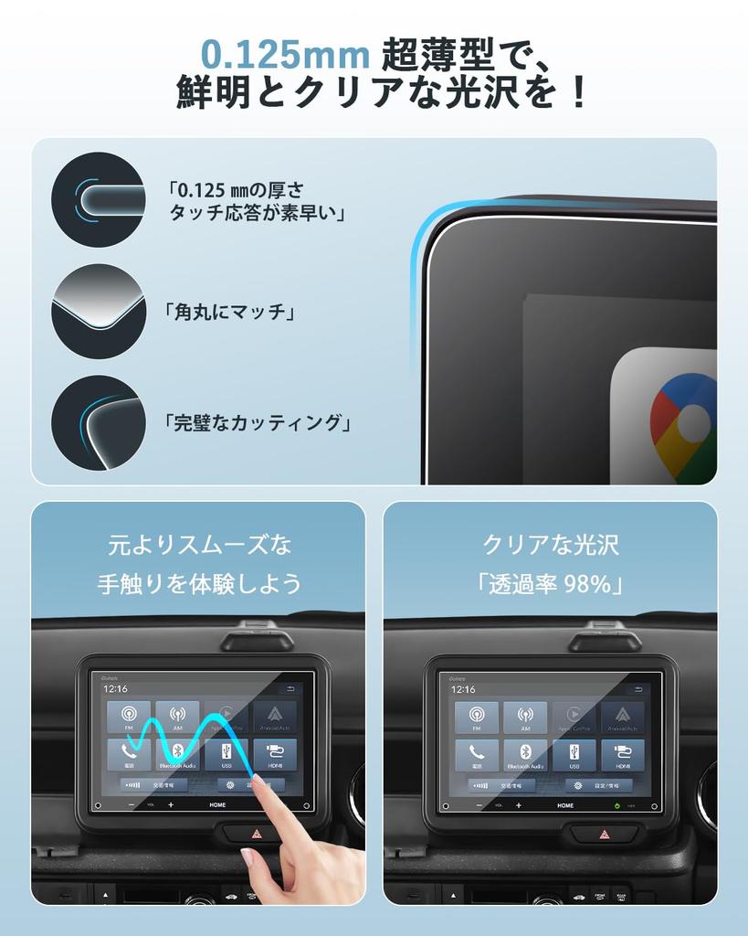 SKTU Nano Film [N-BOX Jf5/6 VX-240ZFE] 8 Inch Car Navigation Protective Film Display Audio